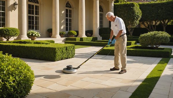 Quels sont les produits sont conseillés pour nettoyer et embellir les sols extérieurs de sa villa à vendre ?